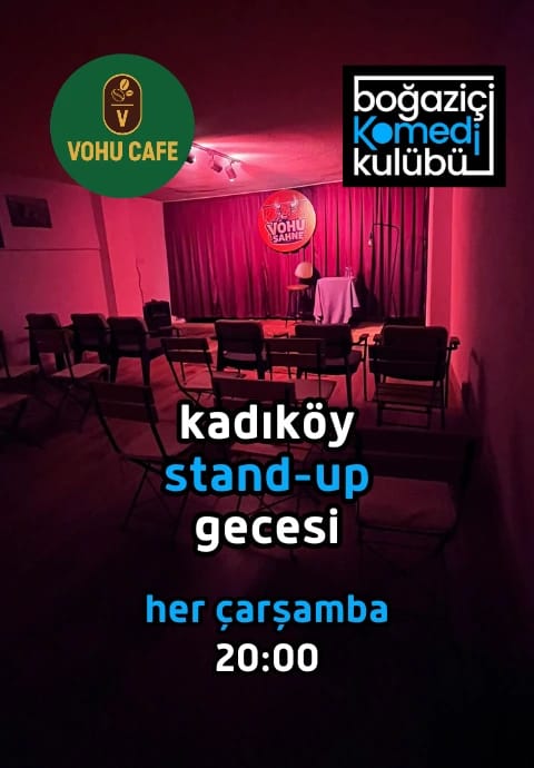 Vohu Kadıköy Stand-up Gecesi - Boğaziçi Komedi Kulübü