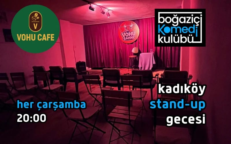 Vohu Kadıköy Stand-up Gecesi - Boğaziçi Komedi Kulübü