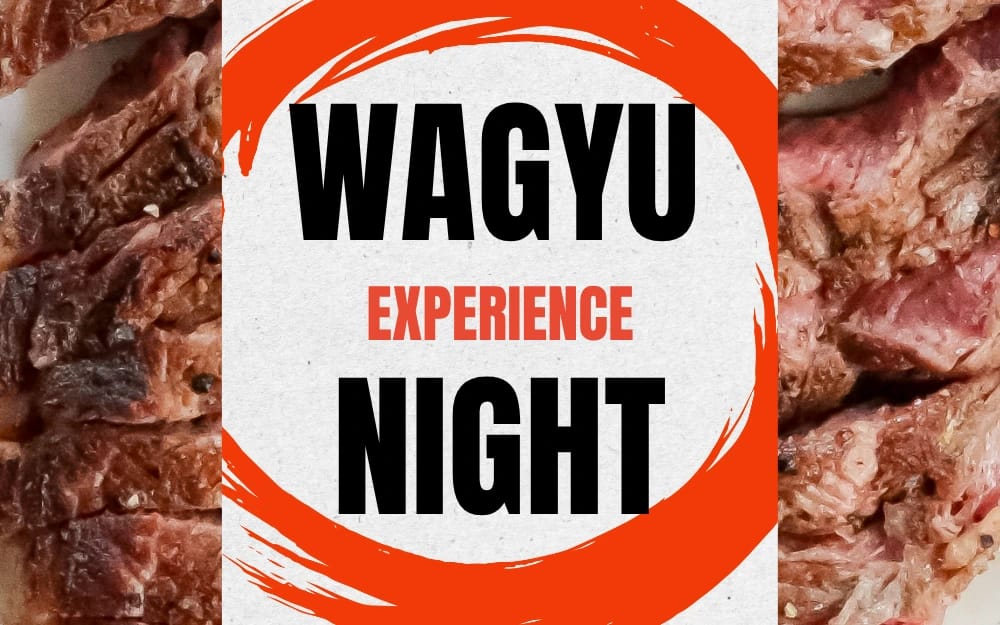 Wagyu Experience Night poster