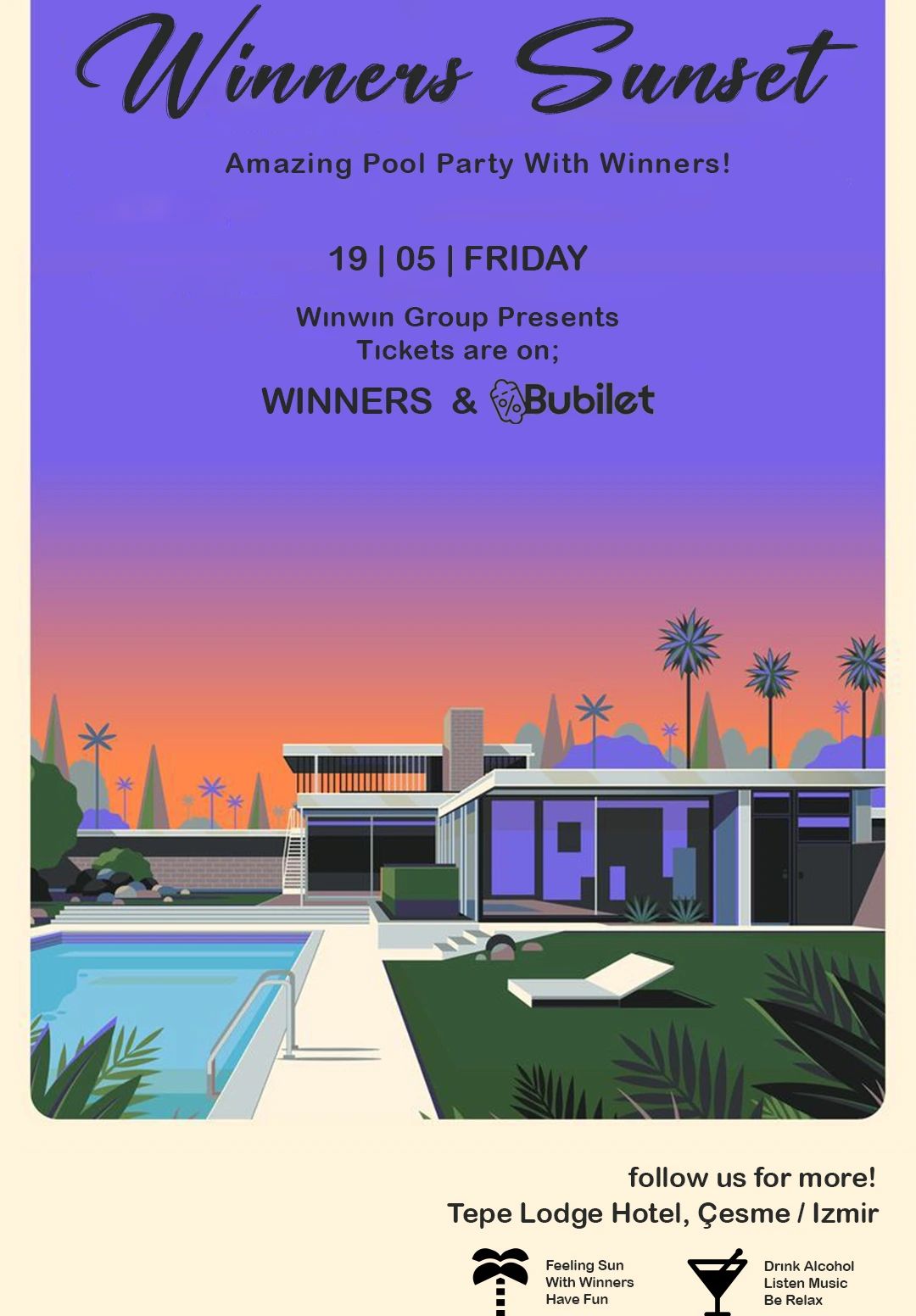 Winners Sunset at Tepe Lodge