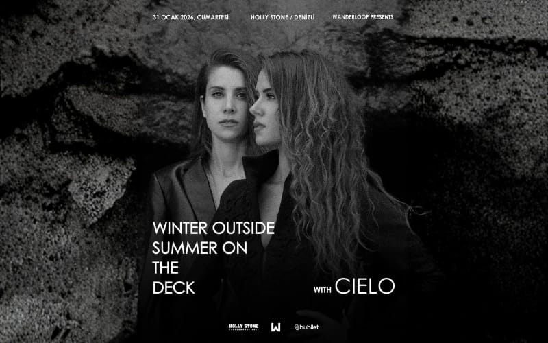 WINTER OUTSIDE SUMMER ON THE DECK - CIELO