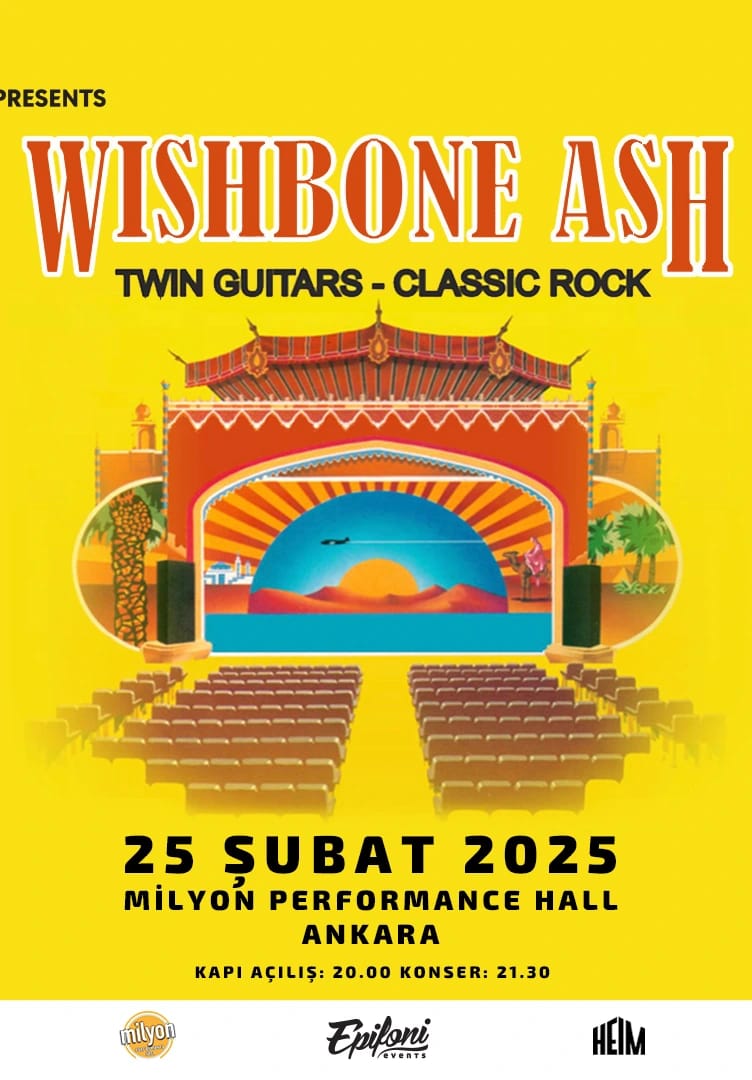 %100 Müzik Sunar: Wishbone Ash "The Wish List" Tour 2025