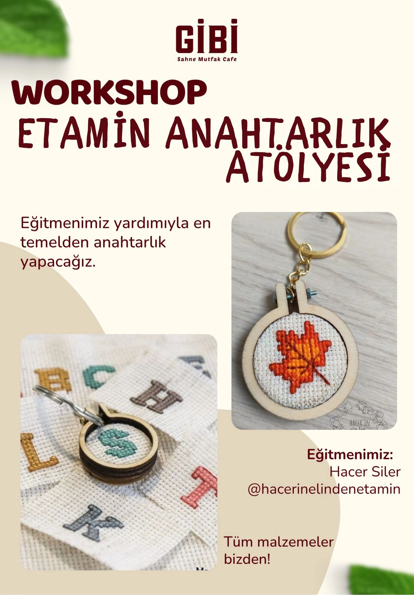 Workshop: Etamin Anahtarlık Atölyesi