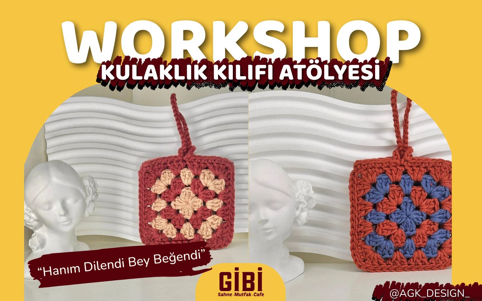 Workshop: Kulaklık Kılıfı Atölyesi poster