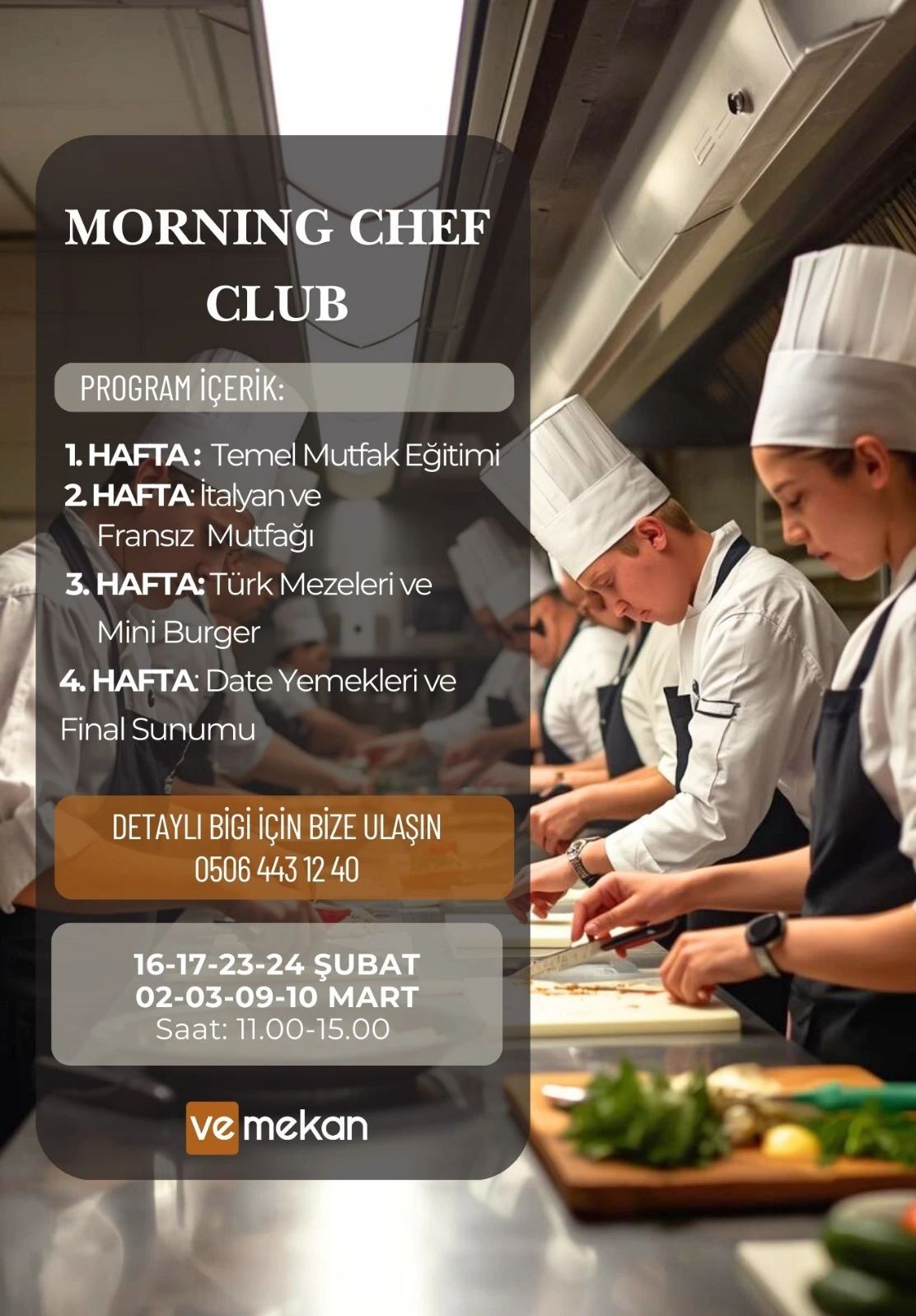 Workshop: Morning Chef Club