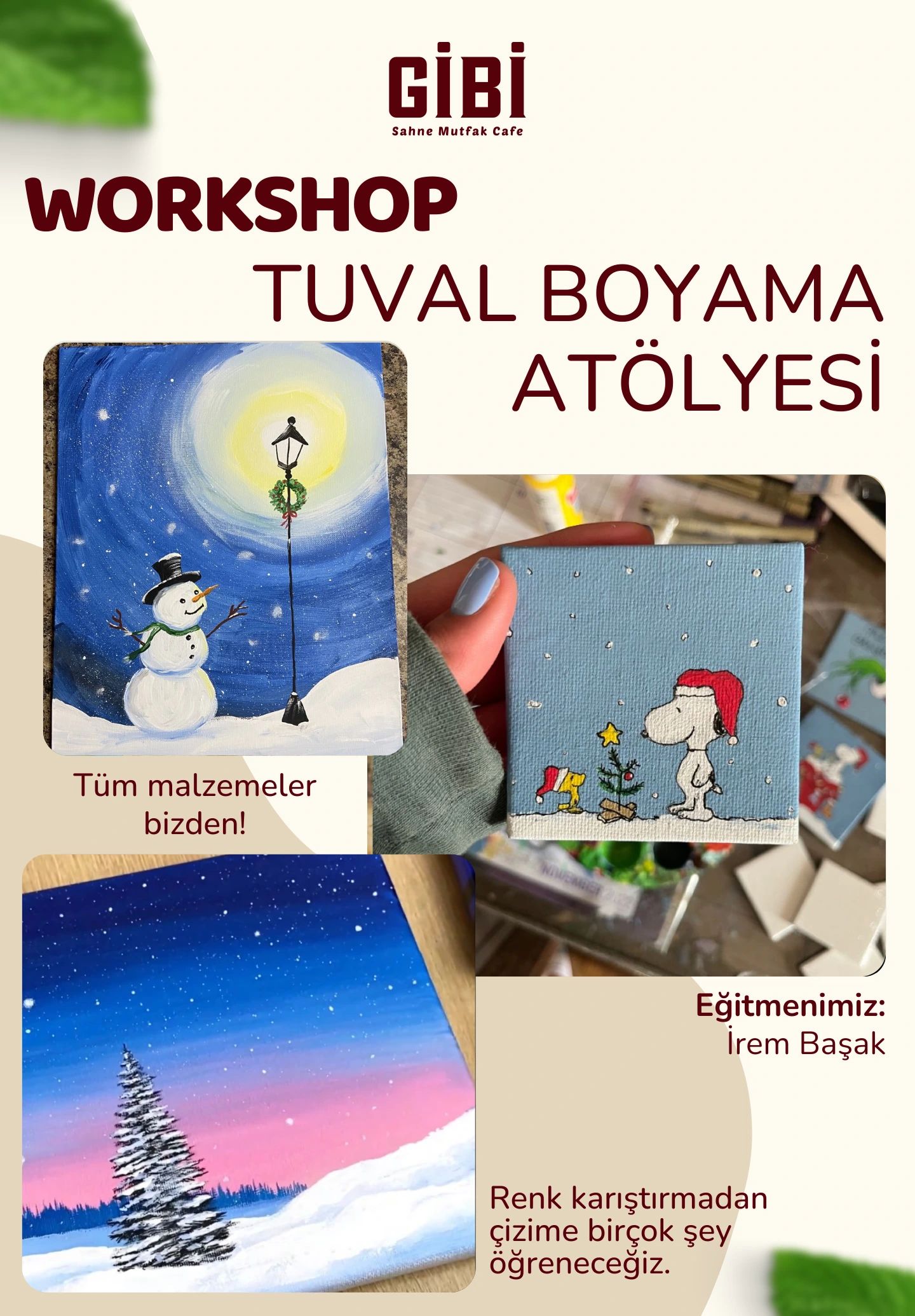 Workshop: Tuval Boyama Atölyesi