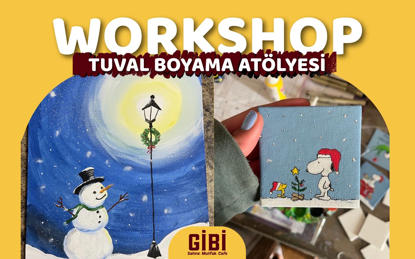 Workshop: Tuval Boyama Atölyesi