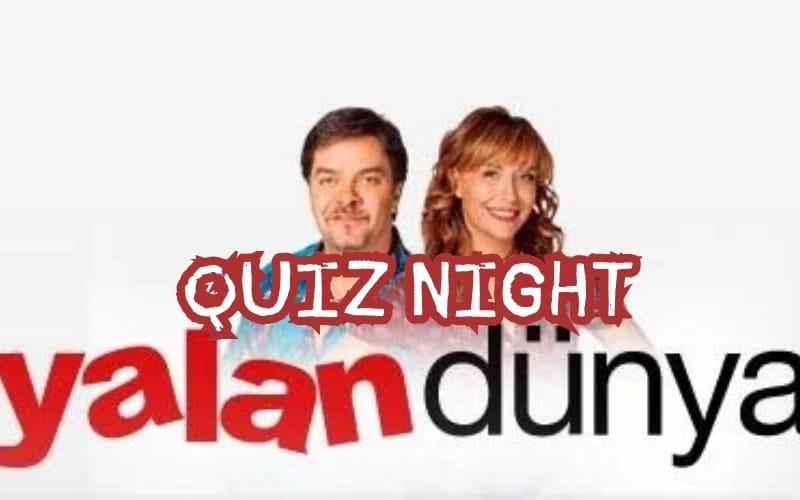 Yalan Dünya Quiz Night poster