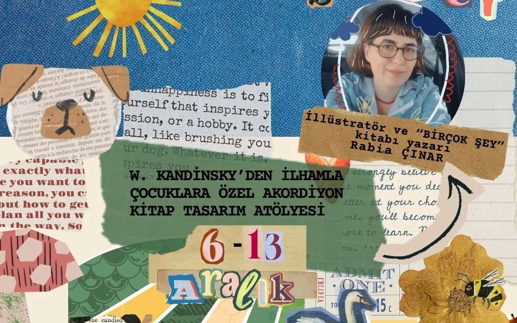 Yaratıcı Drama ile W. Kandinsky'den İlhamla Çocuklara Özel Akordiyon Kitap Tasarım Atölyesi