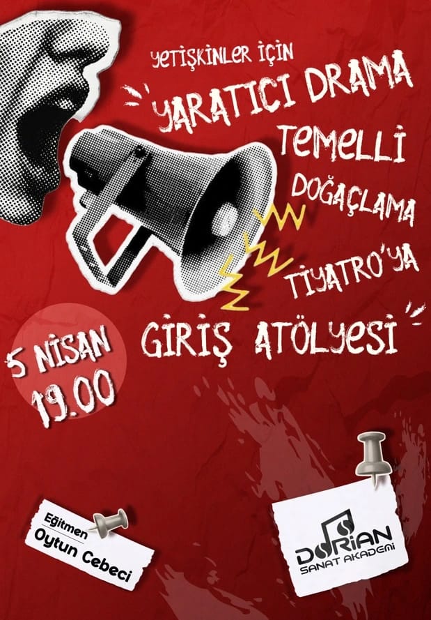 Yaratıcı Drama Temelli Doğaçlama Tiyatro’ya Giriş Atölyesi