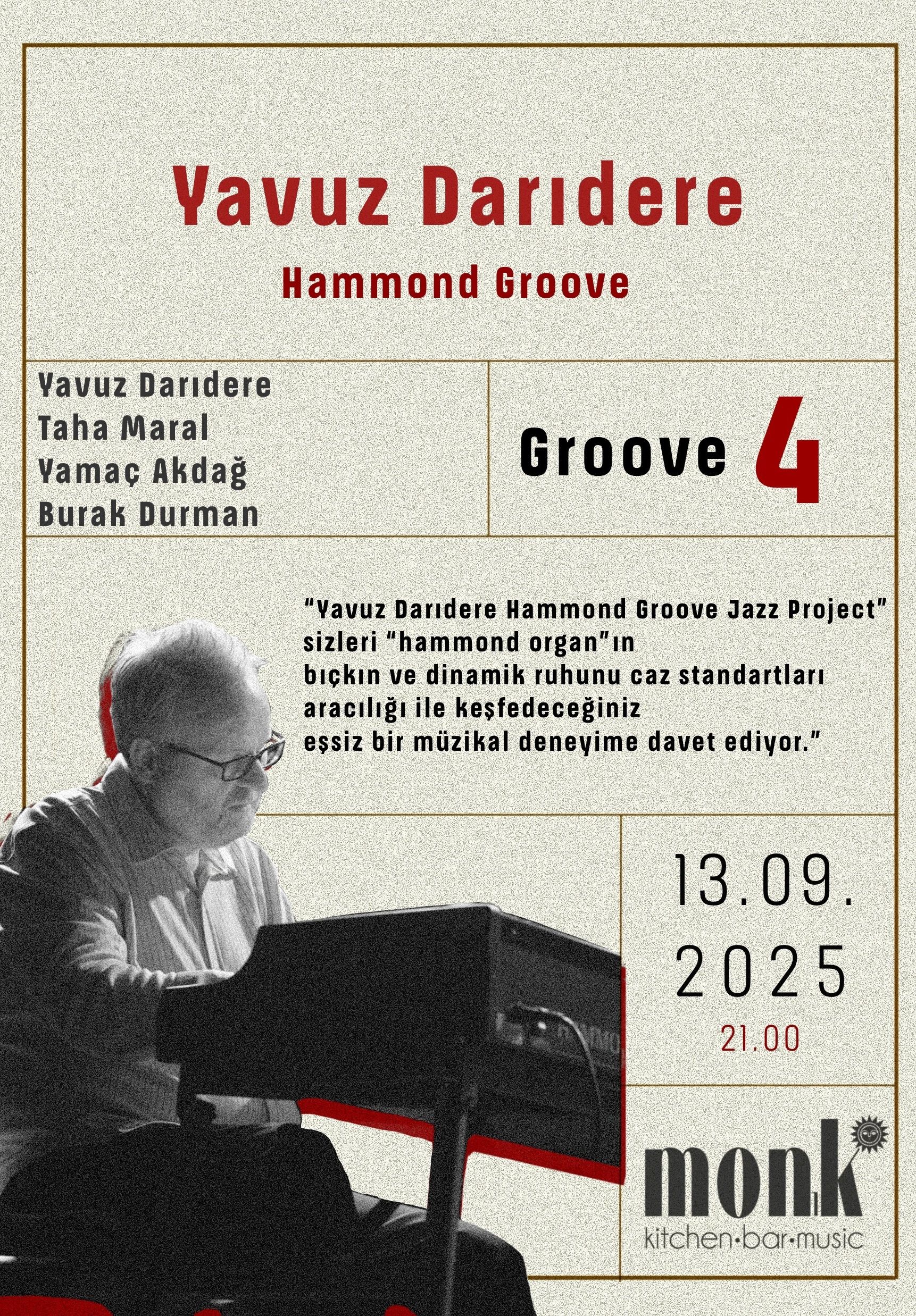 Yavuz Darıdere “Hammomd Trio''