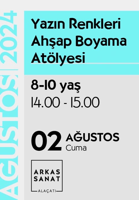 Yazın Renkleri – Ahşap Boyama Atölyesi