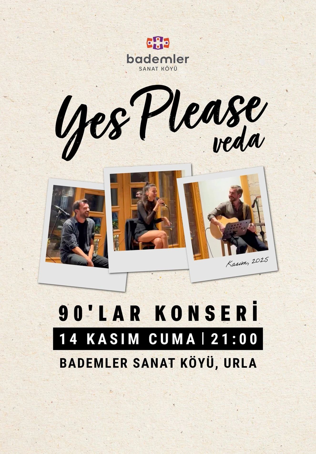 Yes Please Veda Konseri