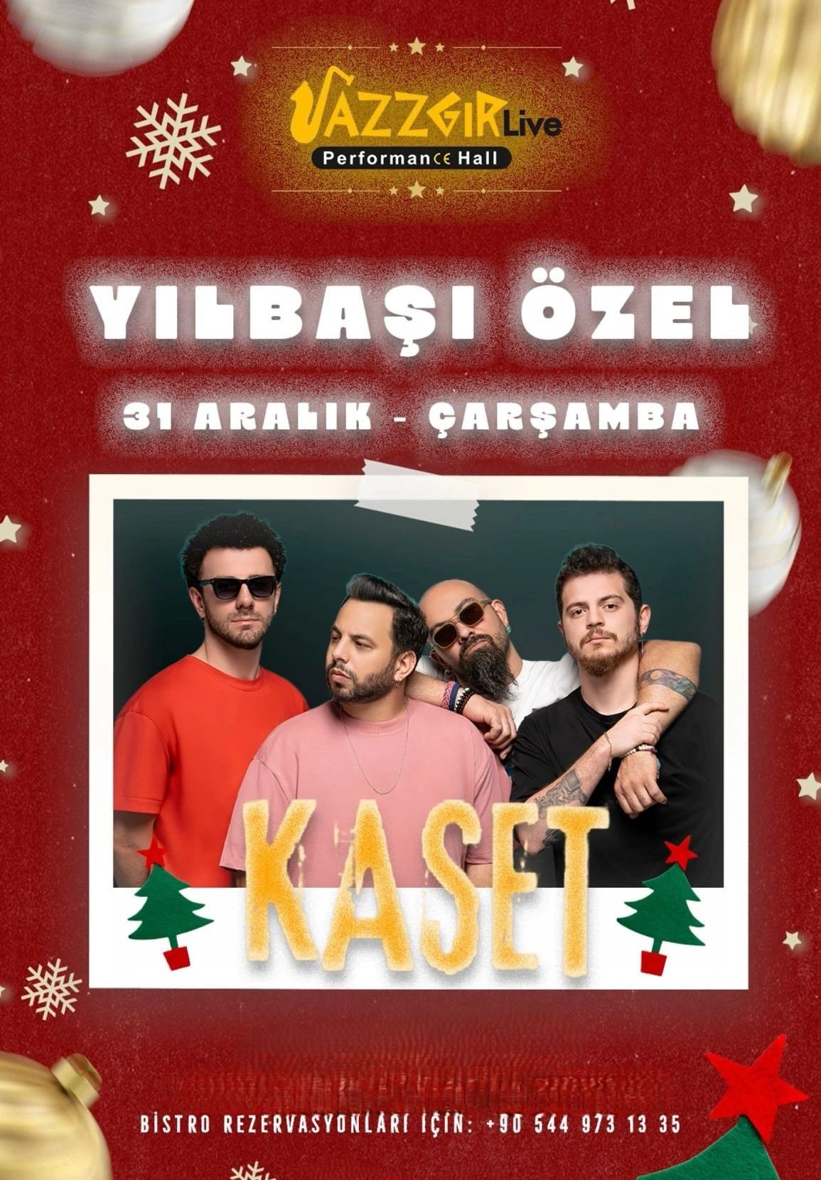 Yılbaşı Gecesi - Kaset Grubu Canlı Performans