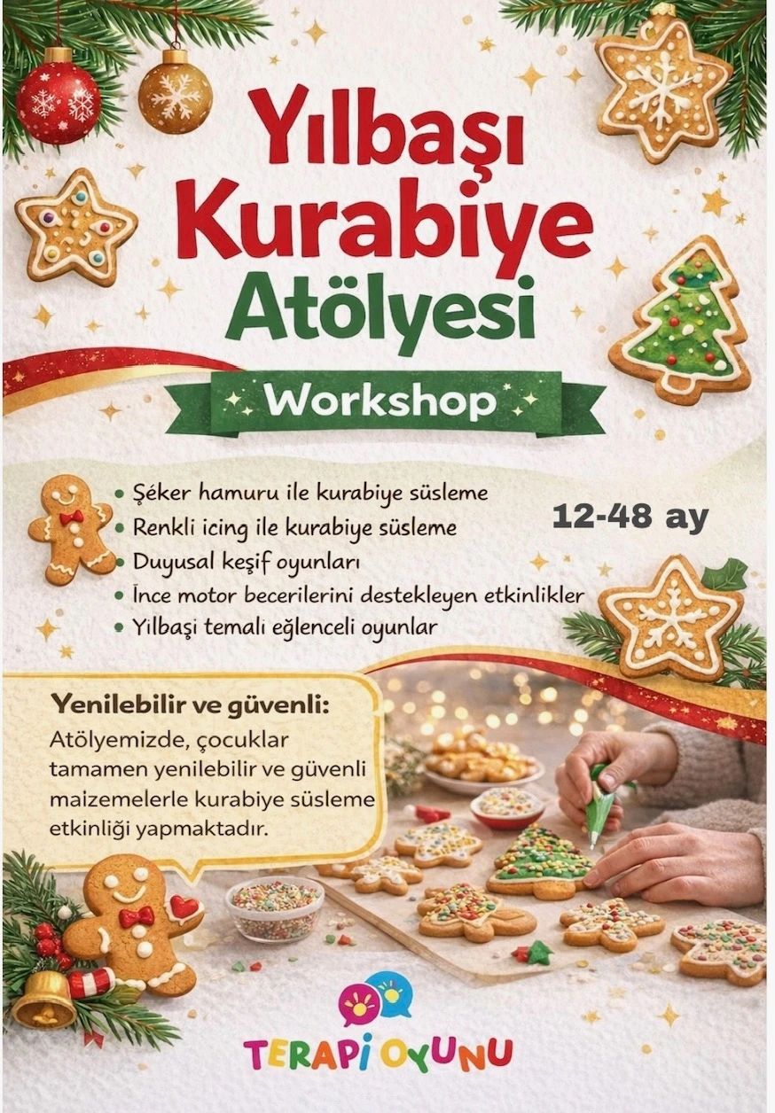Yılbaşı Kurabiye Atölyesi Workshop