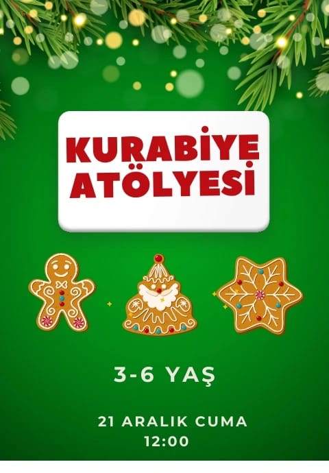 Yılbaşı Kurabiyesi Süsleme Atölyesi