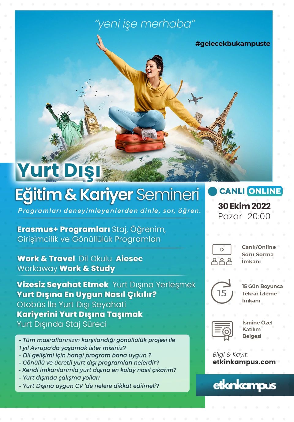 Yurt Dışı Eğitim & Kariyer Zirvesi