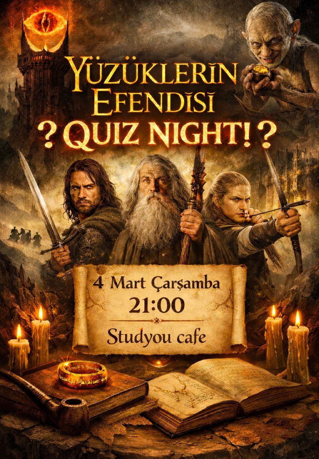 Yüzüklerin Efendisi Quiz Night