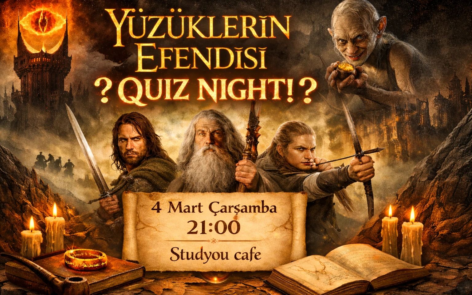 Yüzüklerin Efendisi Quiz Night
