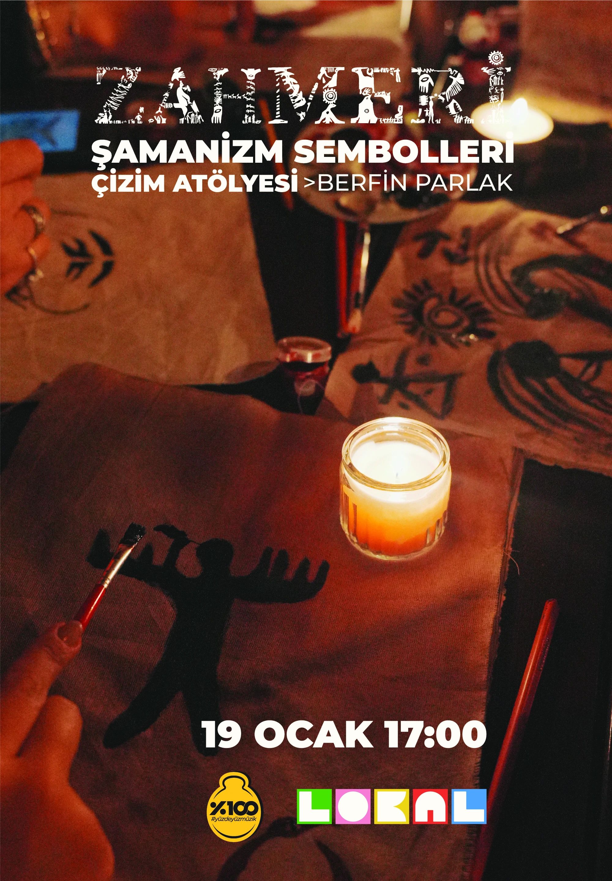 Zahmeri - Şamanizm Sembolleri Çizim Atölyesi
