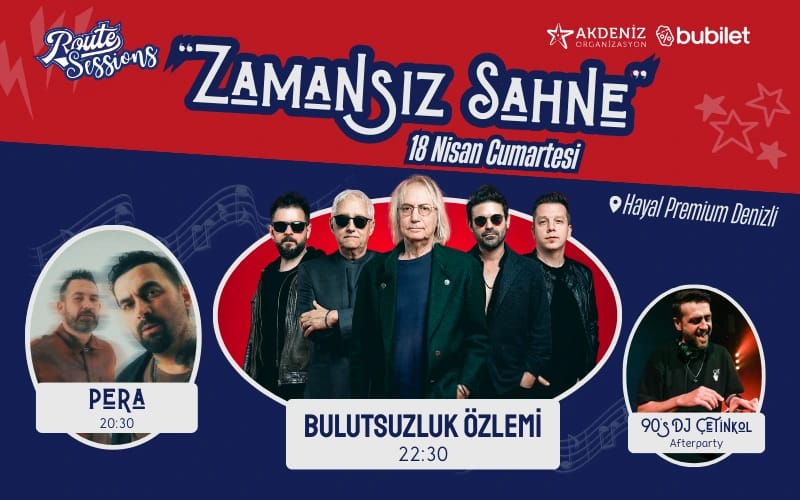 Zamansız Sahne - Üç Konser Tek Bilet
