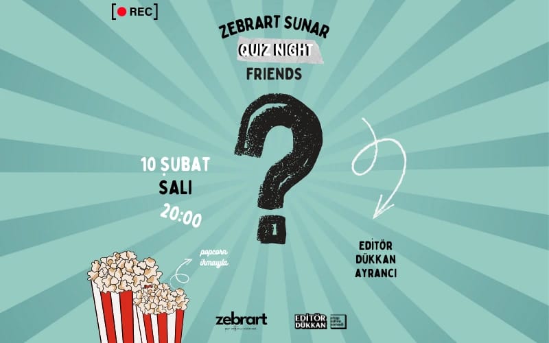 Zebrart Quiz Night - Friends