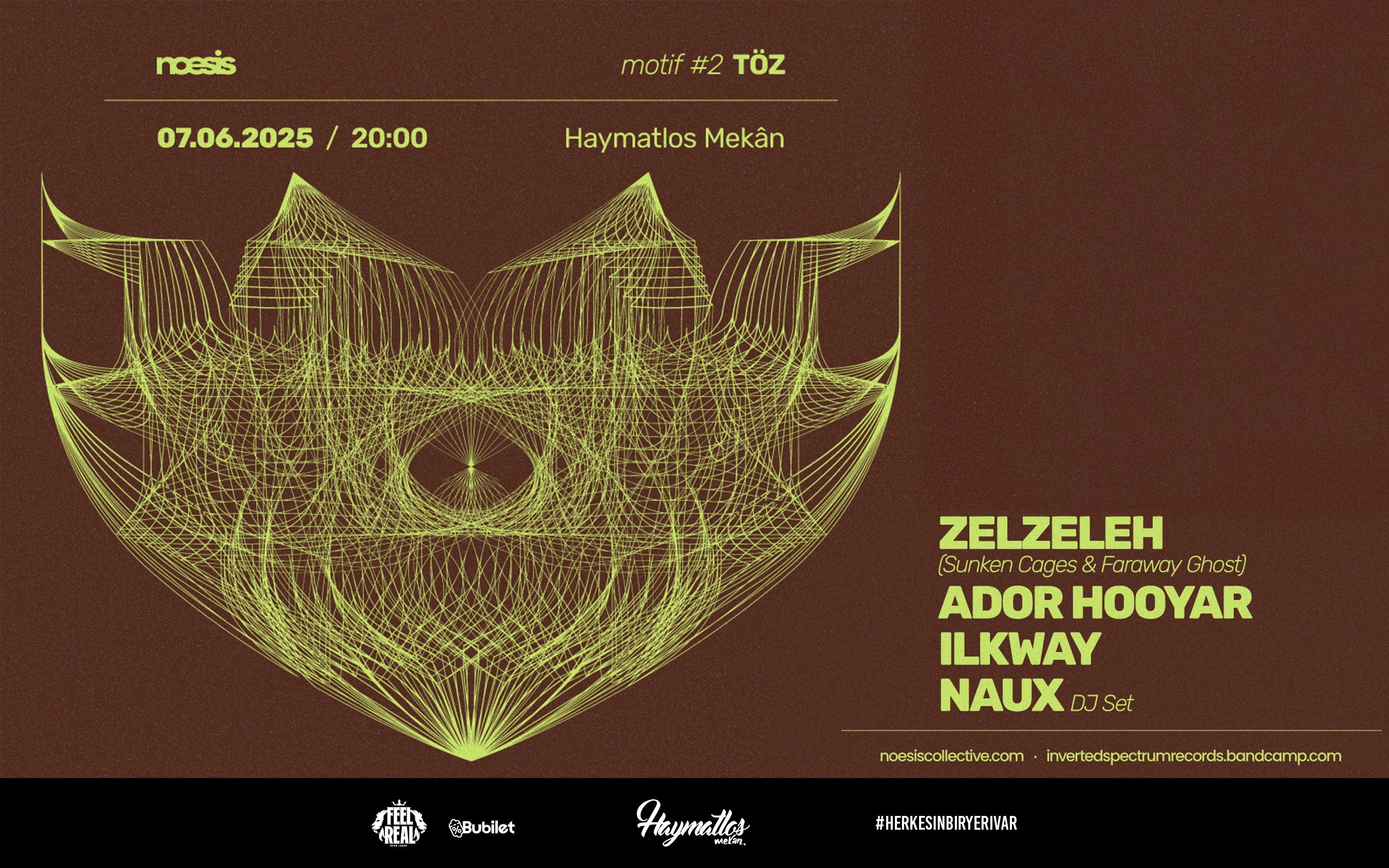 Zelzeleh, Ador Hooyar, Ilkway, Naux - Noesis Collective Motif #2 - Töz