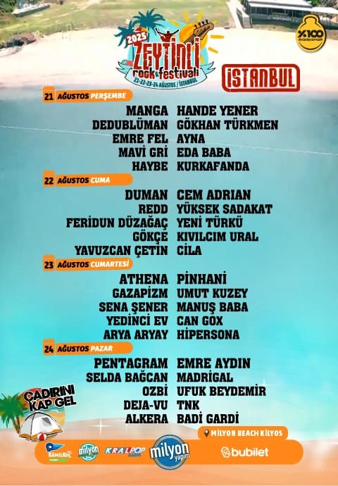 Zeytinli Rock Festivali 2025
