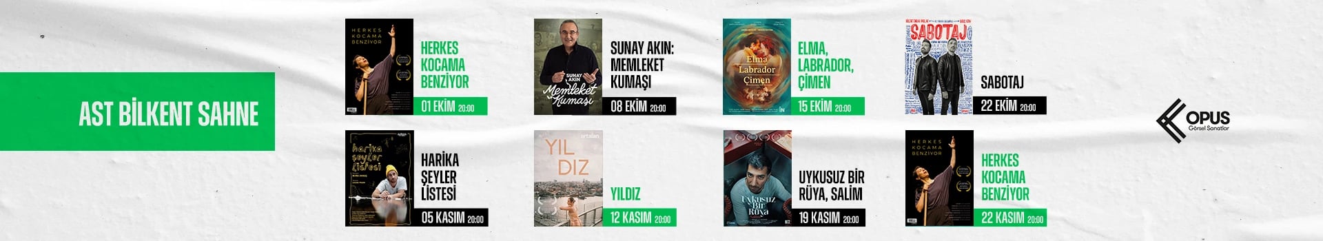 Opus Görsel Sanatlar Etkinlikleri