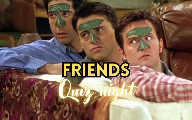 Friends Quiz Night poster