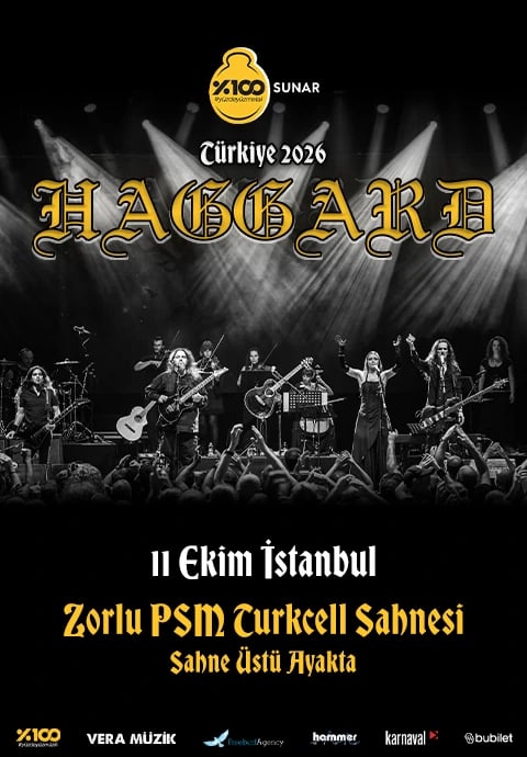 %100 Metal Sunar: Haggard | İstanbul