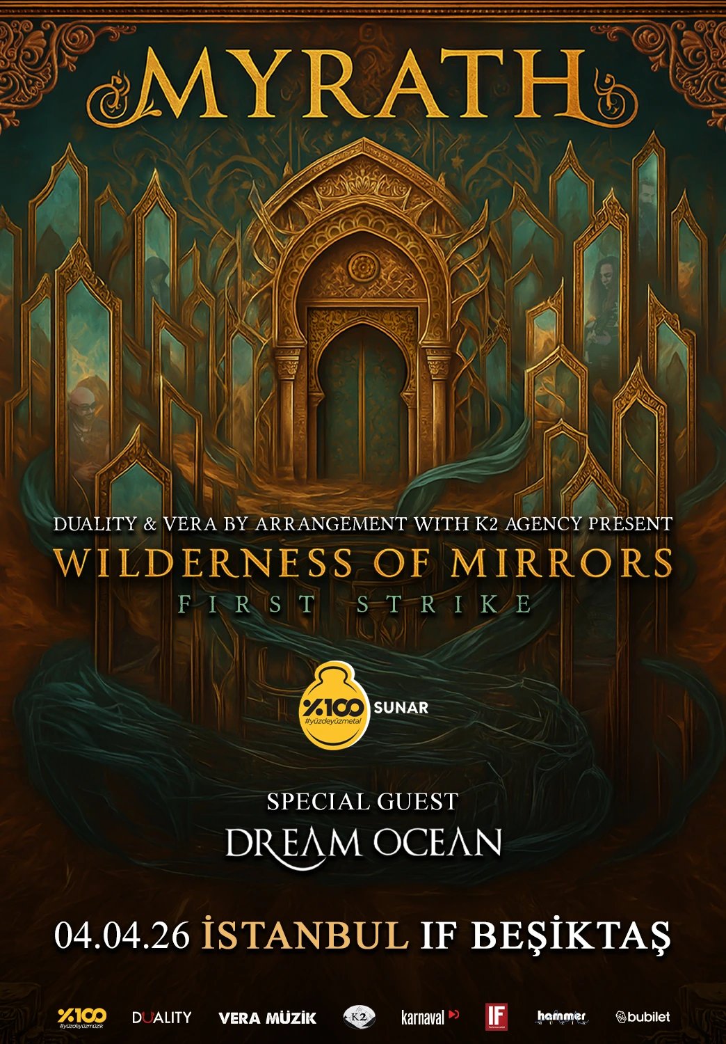%100 Metal Sunar: Myrath, Dream Ocean