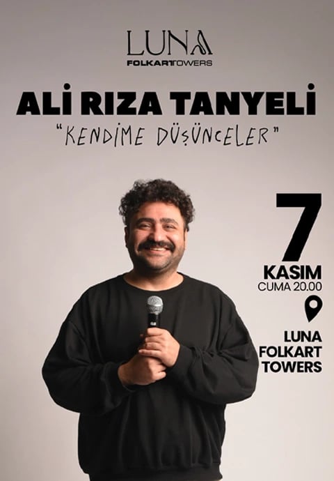 Ali Rıza Tanyeli Kendime Düşünceler Stand Up