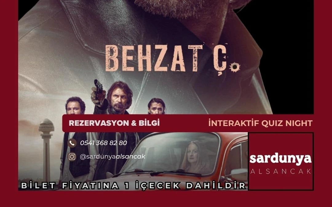 BEHZAT Ç. QUIZ NIGHT poster