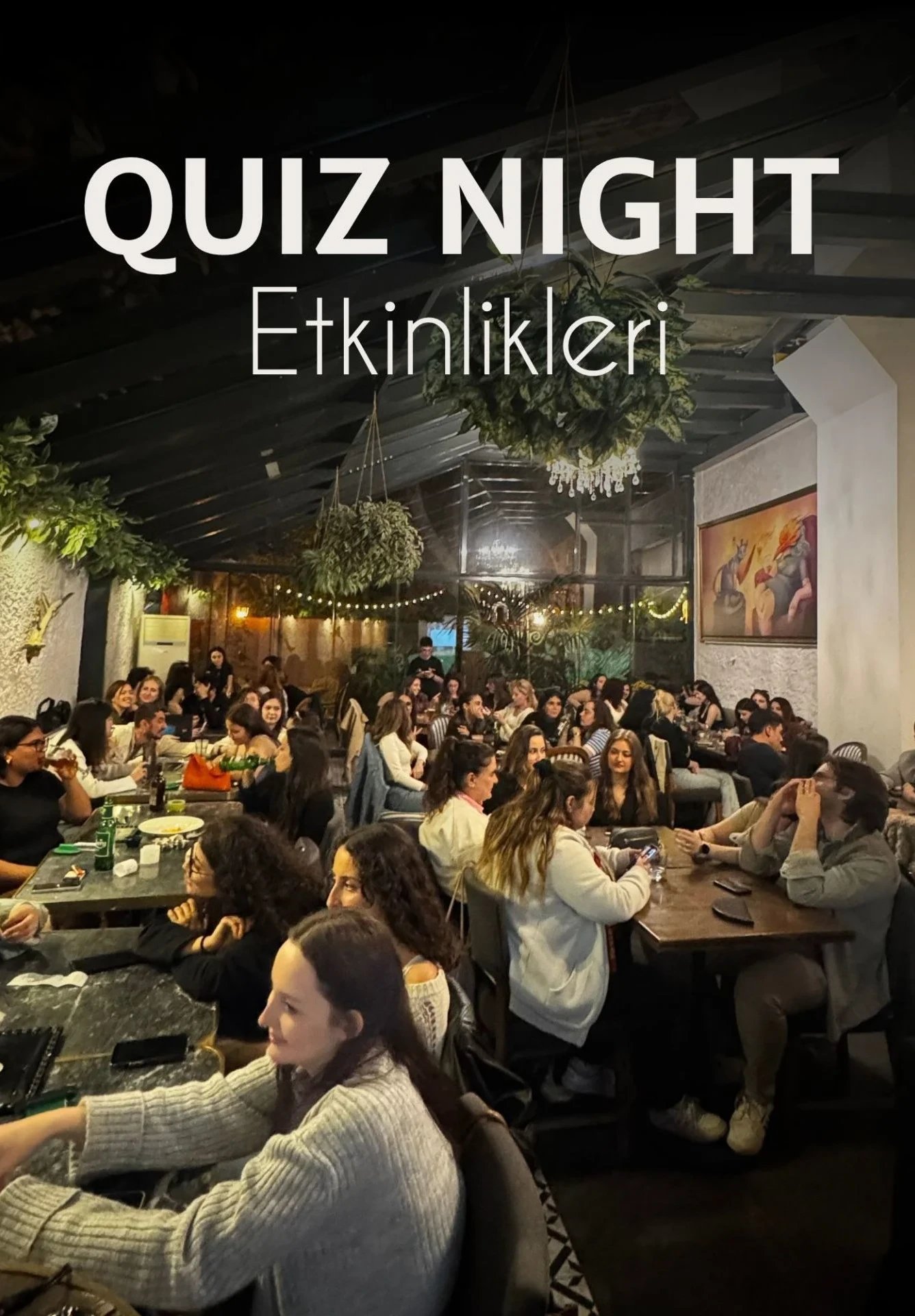  Quiz Night: Etkinlik Takvimi | Sosyal Sanathane Ankara