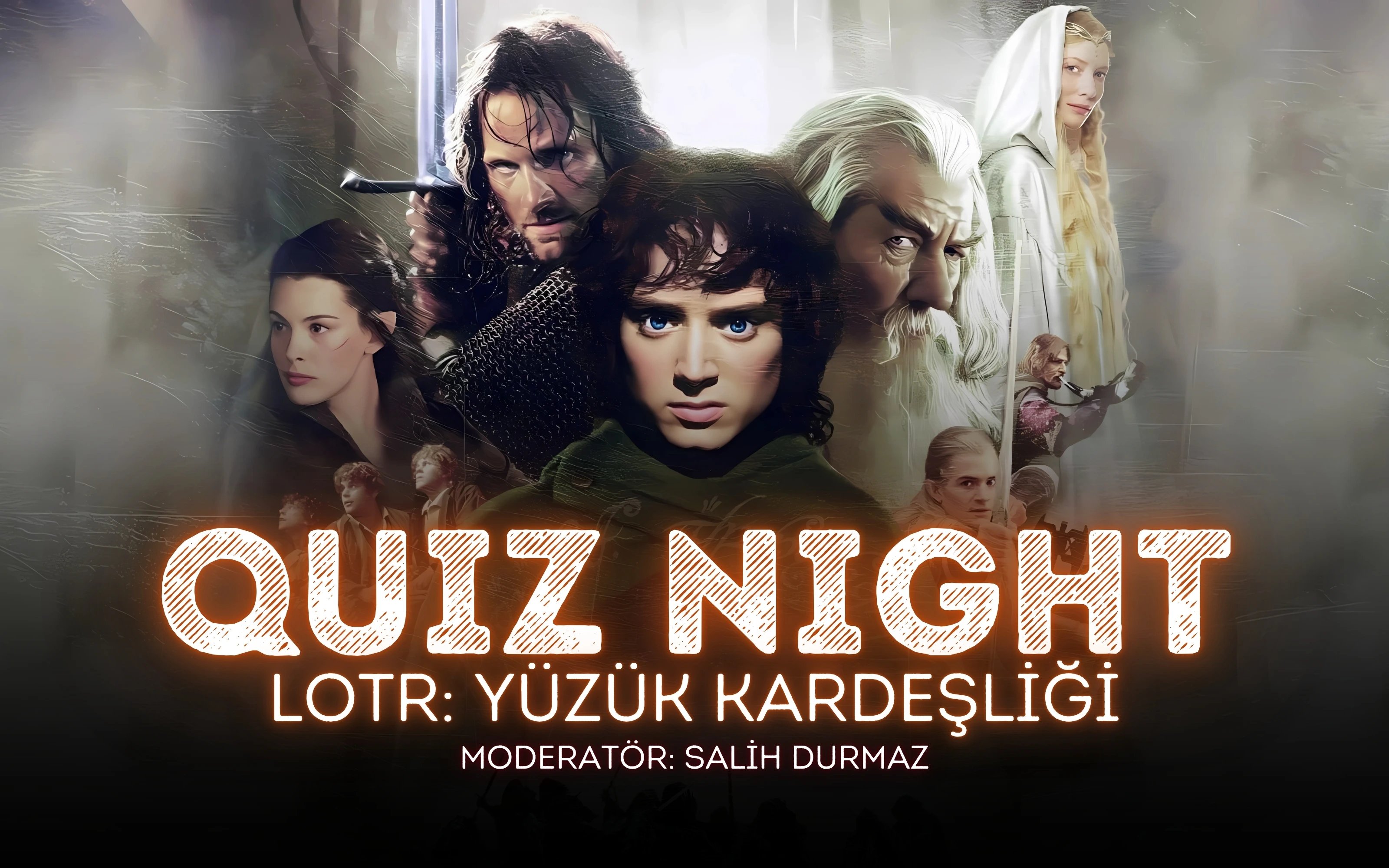 Quiz Night – Yüzüklerin Efendisi: Yüzük Kardeşliği poster