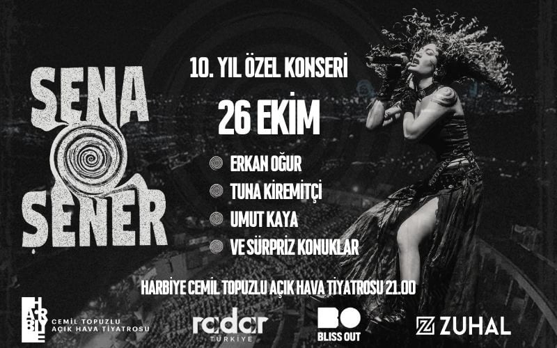 Sena Şener Konseri poster