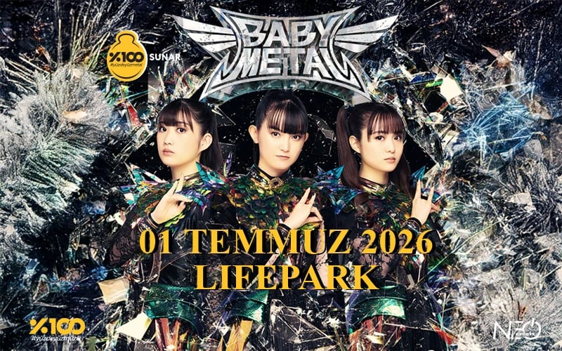 %100 Metal Sunar: BABYMETAL poster