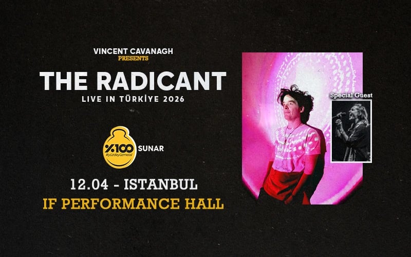 %100 Metal Sunar: The Radicant + Selected Anathema Songs with Lee Douglas | İstanbul poster