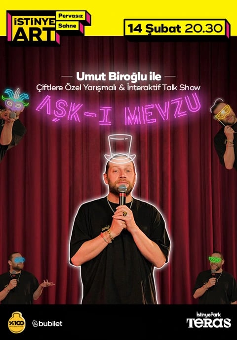 14 ŞubArt – Umut Biroğlu ile Çiftlere Özel Yarışmalı & İnteraktif Talk Show