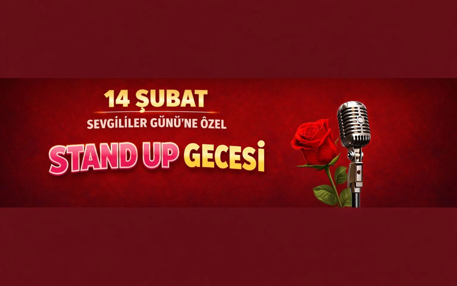 14 Şubat Özel Stand Up Gecesi poster