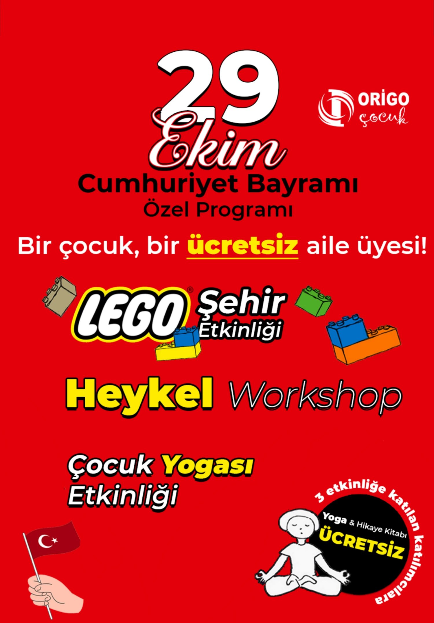 29 Ekim Cumhuriyet Etkinliği Aile Katılımlı Workshoplar