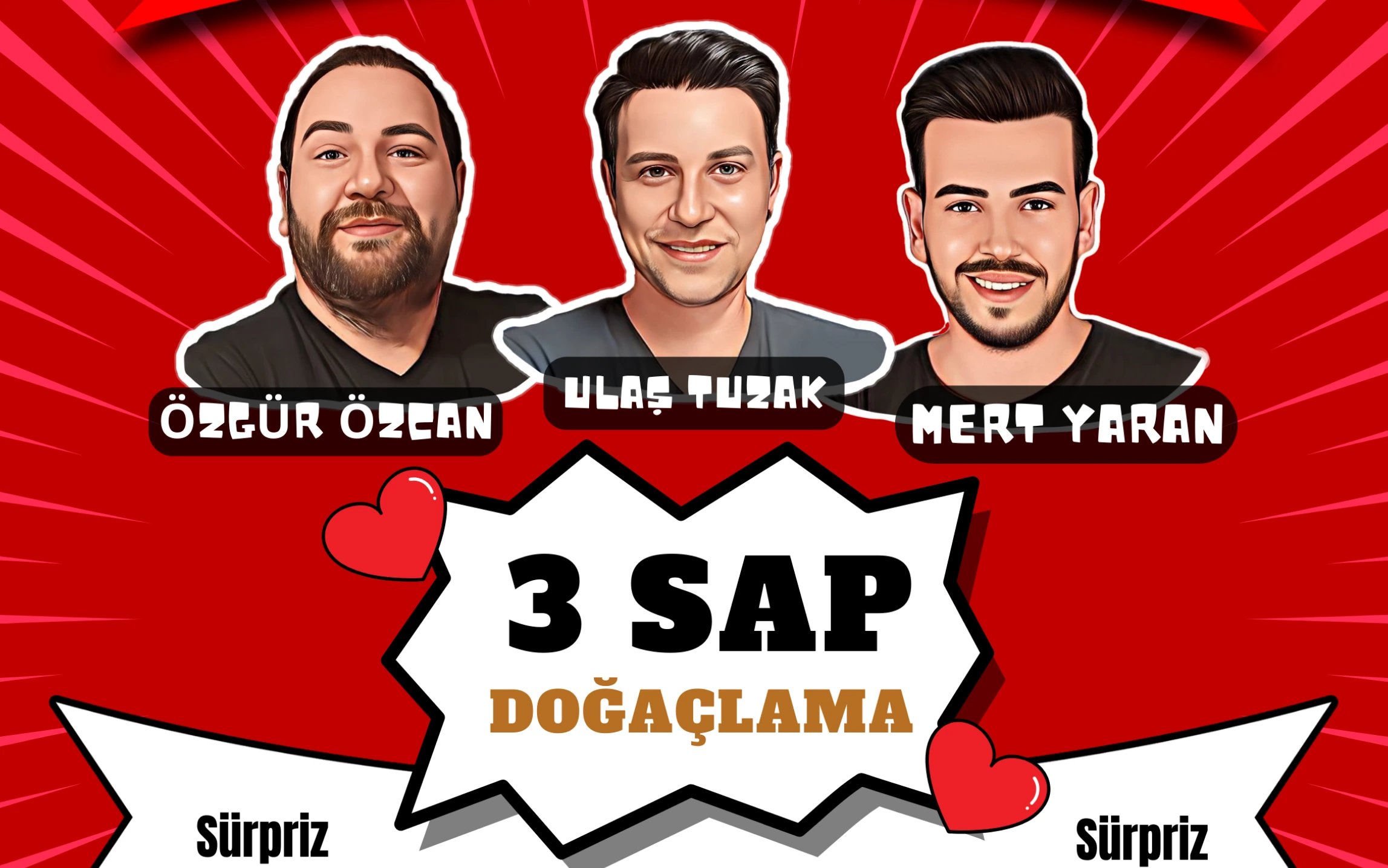 3 Sap Doğaçlama - Sevgililer Günü Özel poster