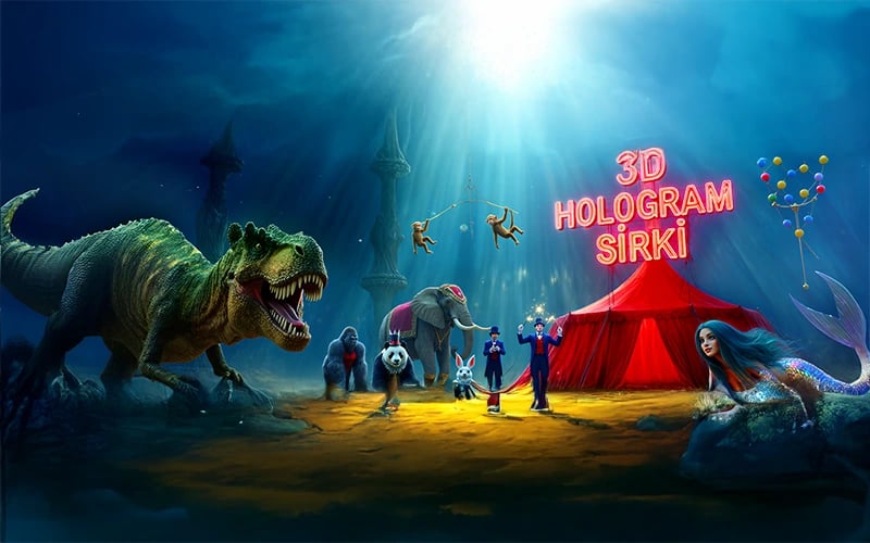 3D Hologram Sirki poster
