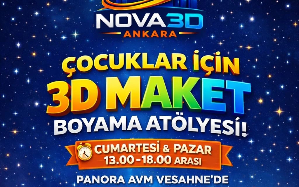 3D Maket Boyama Atölyesi poster