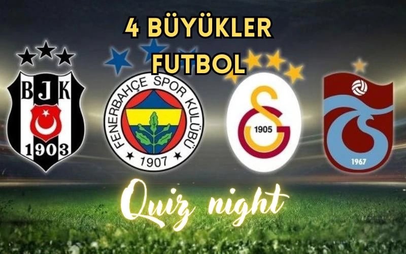4 Büyükler Futbol Quiz Night poster