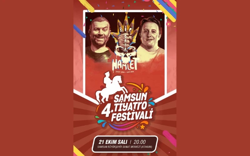 4. Samsun Tiyatro Festivali – Bir Baba Hamlet poster
