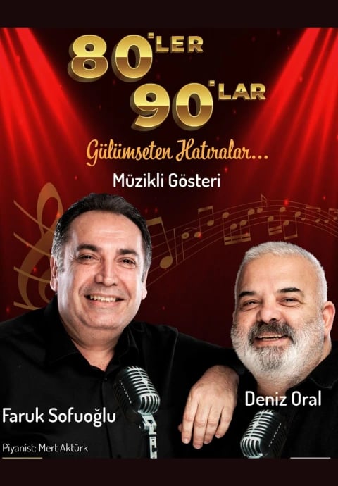 80'ler 90'lar Müzikli Gösteri