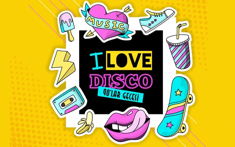 90'lar 2000'ler DJ Night Parti