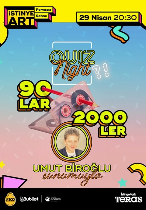 90’lar 2000’ler Quiz Night